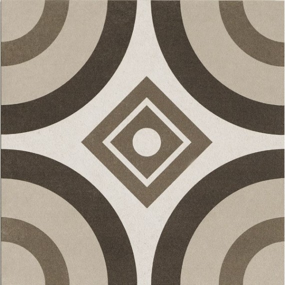 Керамогранит DCOCC20 BEIGE CIRCLE Rett. 25x25