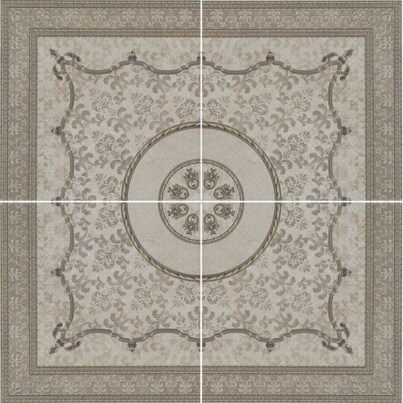 Керамическая плитка Керамогранит Davos Decor Bone 45x45