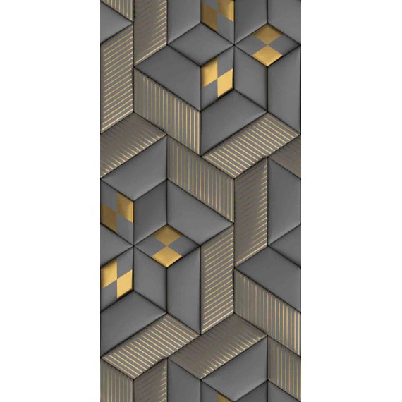 Керамическая плитка Керамогранит Deco Couture 3D2 49.1x98.2