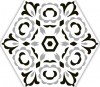 Deco Versalles HEX Black 20x24 mix