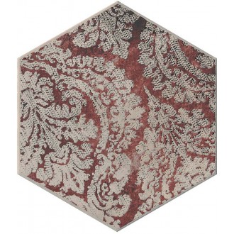 Serenissima Esagona S/6 Collins Red 24x27.7