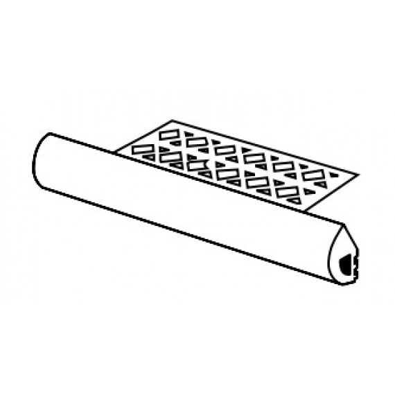 Керамогранит FRONTALE GRADINO CON LAMELLA BARBANERA 4.3x25