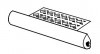Керамогранит FRONTALE GRADINO CON LAMELLA PIRATA 4.3x25