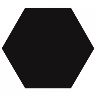 Mutina HEXAGON NERO 16,5X14,5
