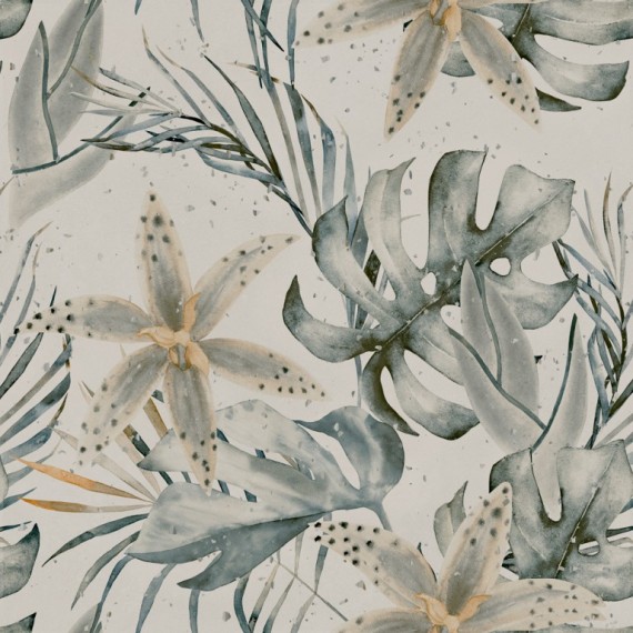 Керамогранит HLSBD HELSINKI 1841 BIANCO DECOR GARDEN 100X100