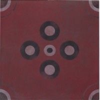 Керамогранит INSERTO CANALI CERCHI BORDEAUX 60.8x60.8