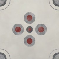 Керамогранит INSERTO CANALI CERCHI GRIGIO 60.8x60.8