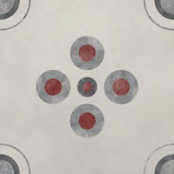 Керамогранит INSERTO CANALI CERCHI GRIGIO LAP 60.8x60.8