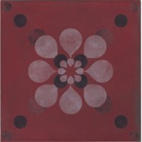 Керамогранит INSERTO CANALI FIORE BORDEAUX 60.8x60.8