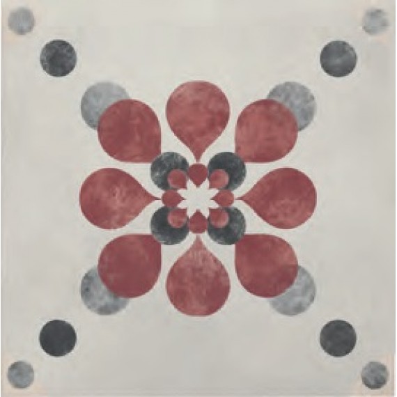 Керамогранит INSERTO CANALI FIORE GRIGIO 60.8x60.8