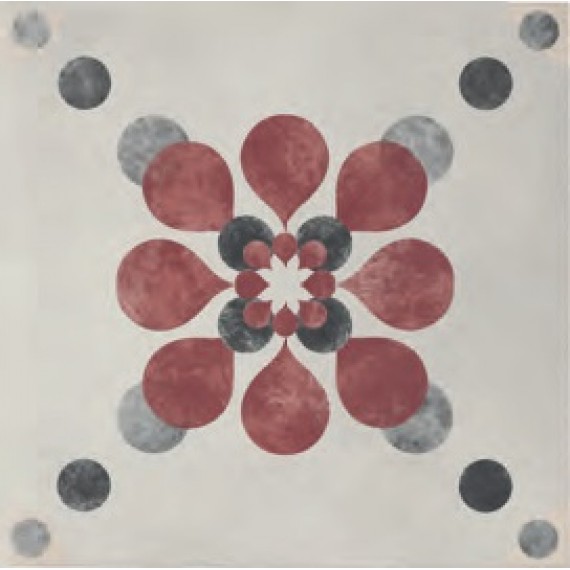 Керамогранит INSERTO CANALI FIORE GRIGIO LAP 60.8x60.8