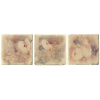 Serenissima CIR Inserto Botticino S/3 Beige 10x10 (комплект)
