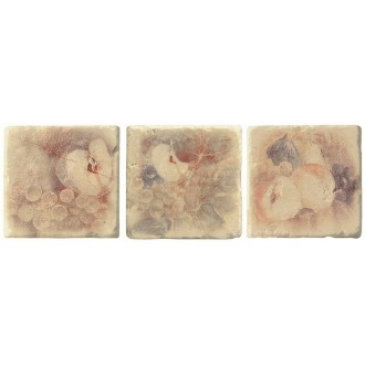 Serenissima CIR Inserto Botticino S/3 Beige 10x10 (комплект)