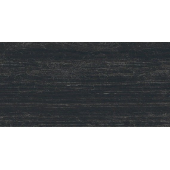 Керамогранит L315314MF6 Marmi Black Venato Levigato 6mm 150x300