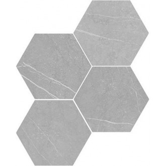 LOVE AFFAIRS PETRA HEXAGON GREY 20x23