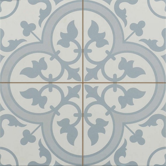 Керамогранит Керамогранит Ledbury Powder Blue Pre-cut 45x45