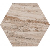 Керамогранит MMHU Allmarble Travertino 21x18.2 