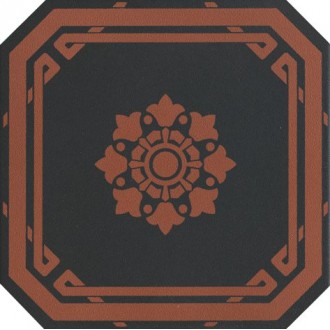 OEODB3 Old England Ottagono Black Chester 20x20