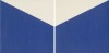 Керамогранит PUZZLE COMB EDGE CERULEAN 25X25