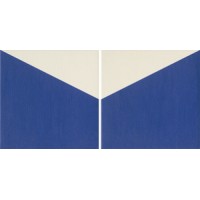 Керамогранит PUZZLE COMB EDGE CERULEAN 25X25