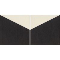 Керамогранит PUZZLE COMB EDGE COAL 25X25