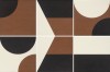 Керамогранит PUZZLE COMB GRAPHIC CRETA 25X25