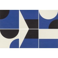 Керамогранит PUZZLE COMB GRAPHIC MILOS 25X25