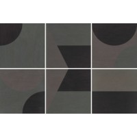 Керамогранит PUZZLE COMB GRAPHIC SKYE 25X25