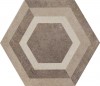 Керамогранит R4DU Rewind Decoro Geometrico Corda 21х18.2