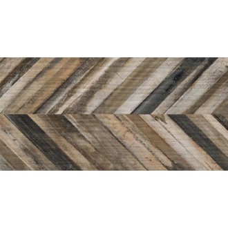 Керамогранит RFDC127R Rafters Dark Chevron Rett. 60x120