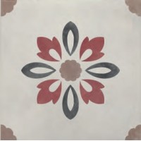 Керамогранит RIVALTA INSERTO FIORE GRIGIO 60.8x60.8