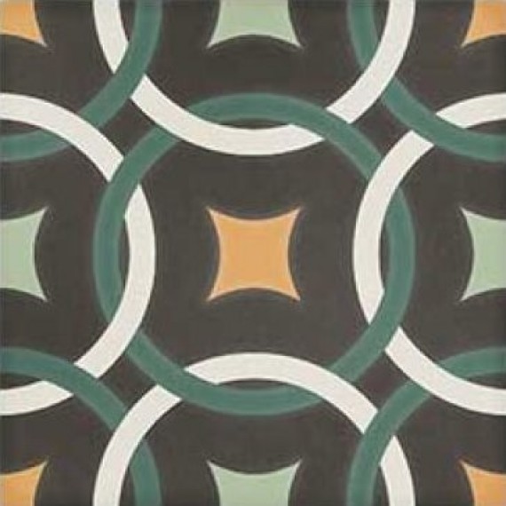 DNA Tiles 125637 SYNC CHAIN GREEN 15x15