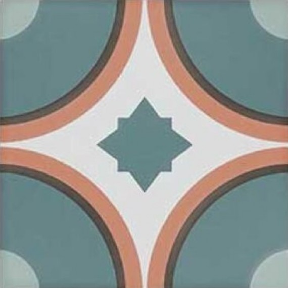 DNA Tiles 125630 SYNC CIRCLE BLUE 15x15