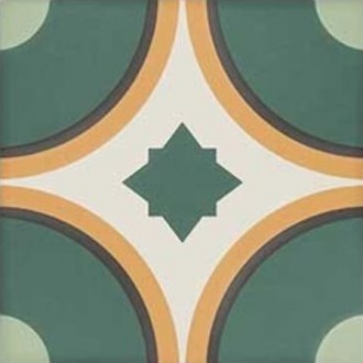 DNA Tiles 125631 SYNC CIRCLE GREEN 15x15