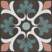 DNA Tiles 125638 SYNC CLOVER BLUE 15x15