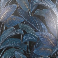 Serenissima Showall Black Leaf (set 2 pz) 120x120