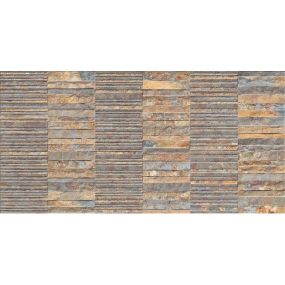 Керамическая плитка Керамогранит Slate Teselas Natural 49.1x98.2