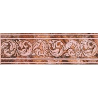 Керамогранит TAJO Cenefa Marron Бордюр 15х45,2