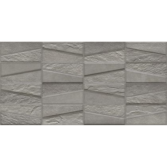 Керамическая плитка Керамогранит TEKTONIA DARK GREY 31,6x63,5