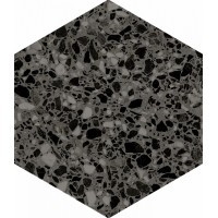 123381 Terrazzo Graphite 32x36.8