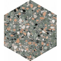 123384 Terrazzo Teal 32x36.8