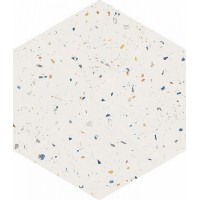 123385 Terrazzo White Colours 32x36.8