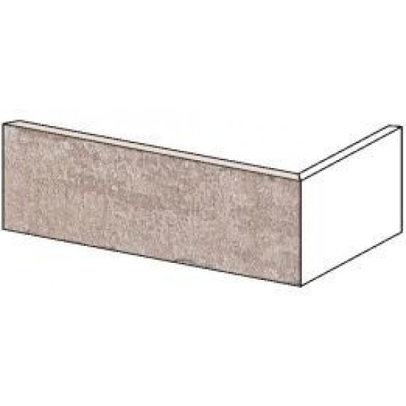 Клинкер Керамогранит n047092 Угловой элемент Bremen Beige 7.1x24.5