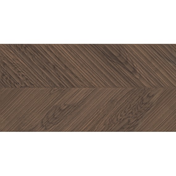 Керамическая плитка Клен/Maple Темный Шеврон Матовый 30x60