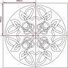 Ковры для полов Атлантик 1 тип 1 120x120