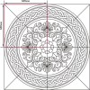 Ковры для полов тип 11 120x120
