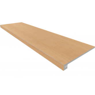 Комплект Ступень CW04 Classic Wood 33x120 неполированная с бортиком + Подступенок 14.5x120