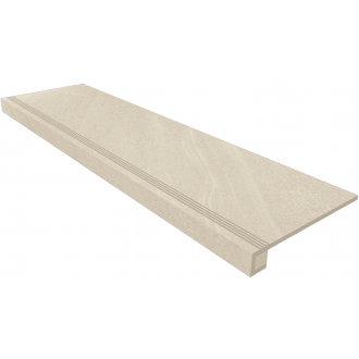 Комплект Ступень GB01 Gabbro 33x120 неполированная с бортиком + Подступенок 14.5x120