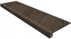 Комплект Ступень GB04 Gabbro 33x120 неполированная с бортиком + Подступенок 14.5x120