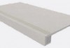 Комплект Ступень LN00 Luna 33x120 неполированная с бортиком + Подступенок 14.5x120